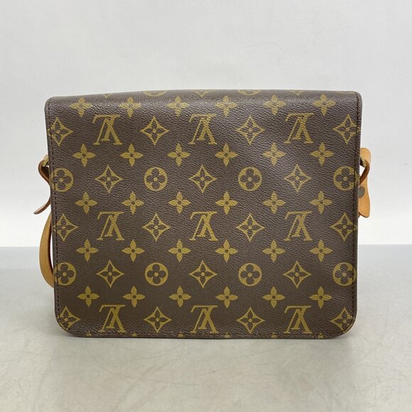 LOUIS VUITTON Brown Monogram Shoulder Bag